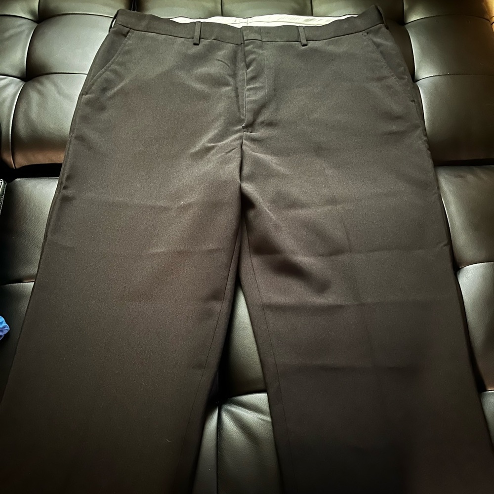 Blair Black Dress Pants with Flat Front Design